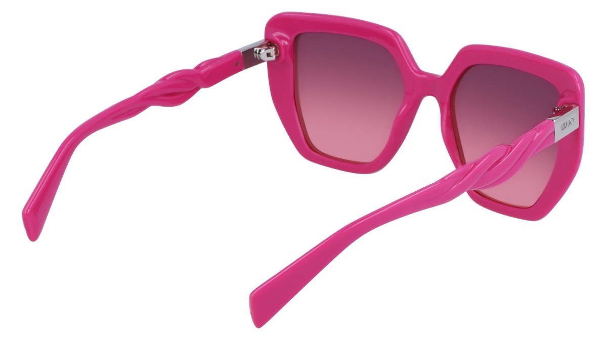 Occhiali da sole Liu Jo LJ788S (525) colore fuchsia forma rettangolare 