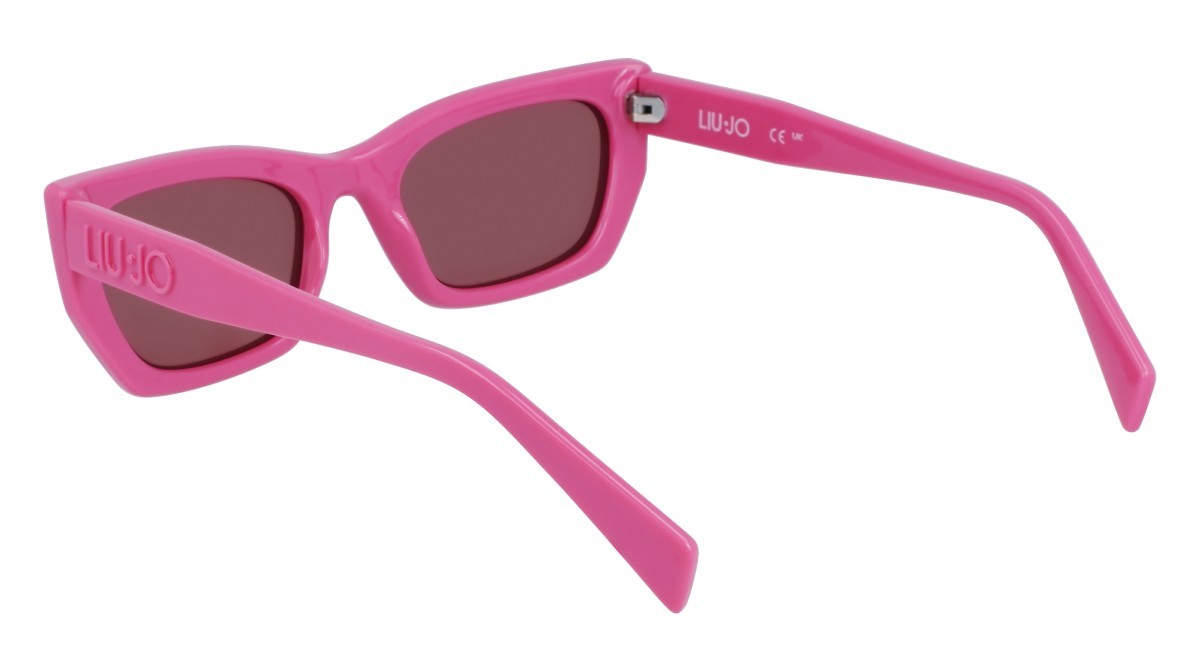 Sonnenbrillen Liu Jo LJ790S (610) farbe rose form cat-eye gläser solid rose
