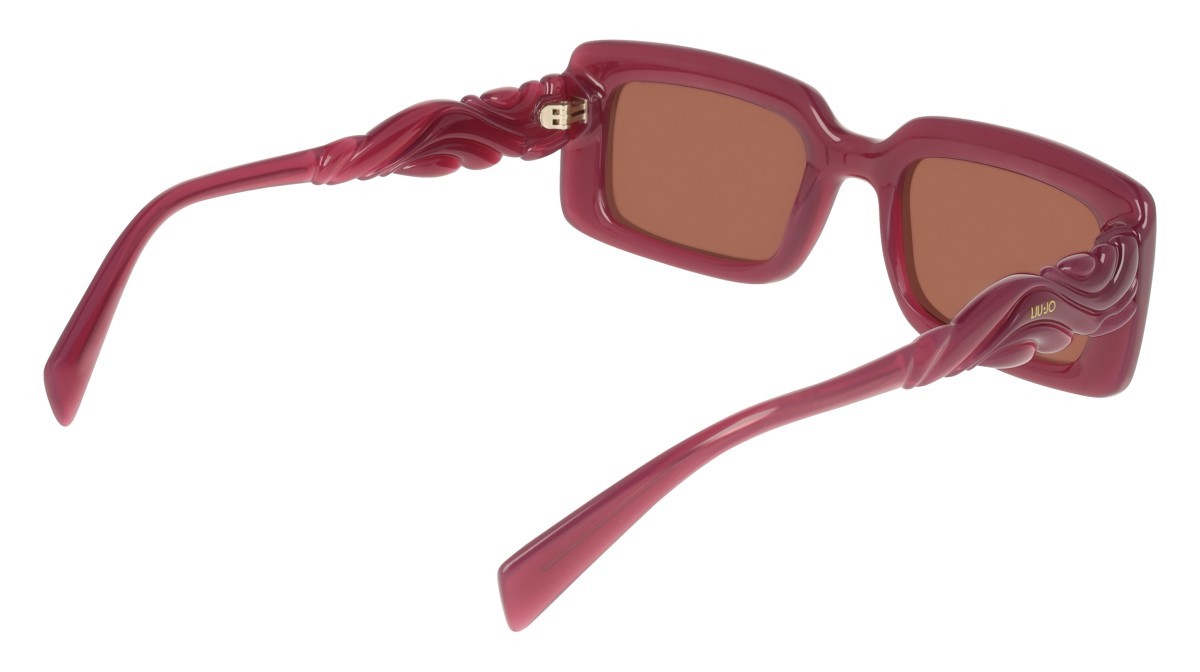 Sonnenbrillen Liu Jo LJ806S (602) farbe wine form rechteckig gläser solid wine