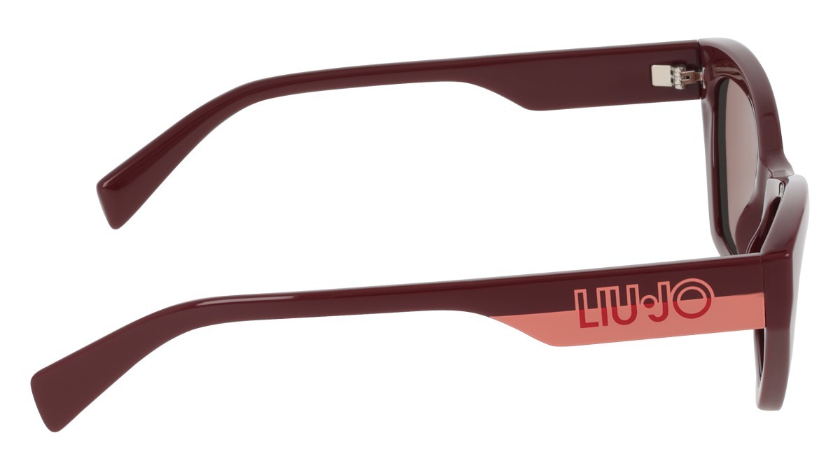 Sonnenbrillen Liu Jo LJ807S (602) farbe wine form rechteckig gläser solid wine