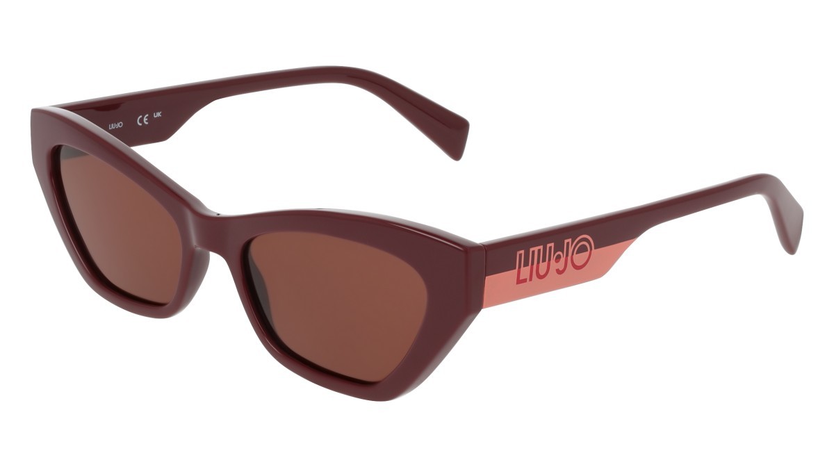 Sonnenbrillen Liu Jo LJ807S (602) farbe wine form rechteckig gläser solid wine