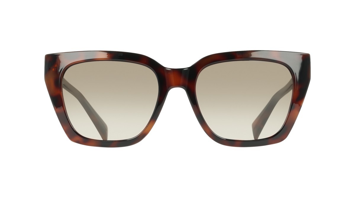 Occhiali da sole Liu Jo LJ808S (240) colore tortoise monocolor forma rettangolare lenti gradient khaki