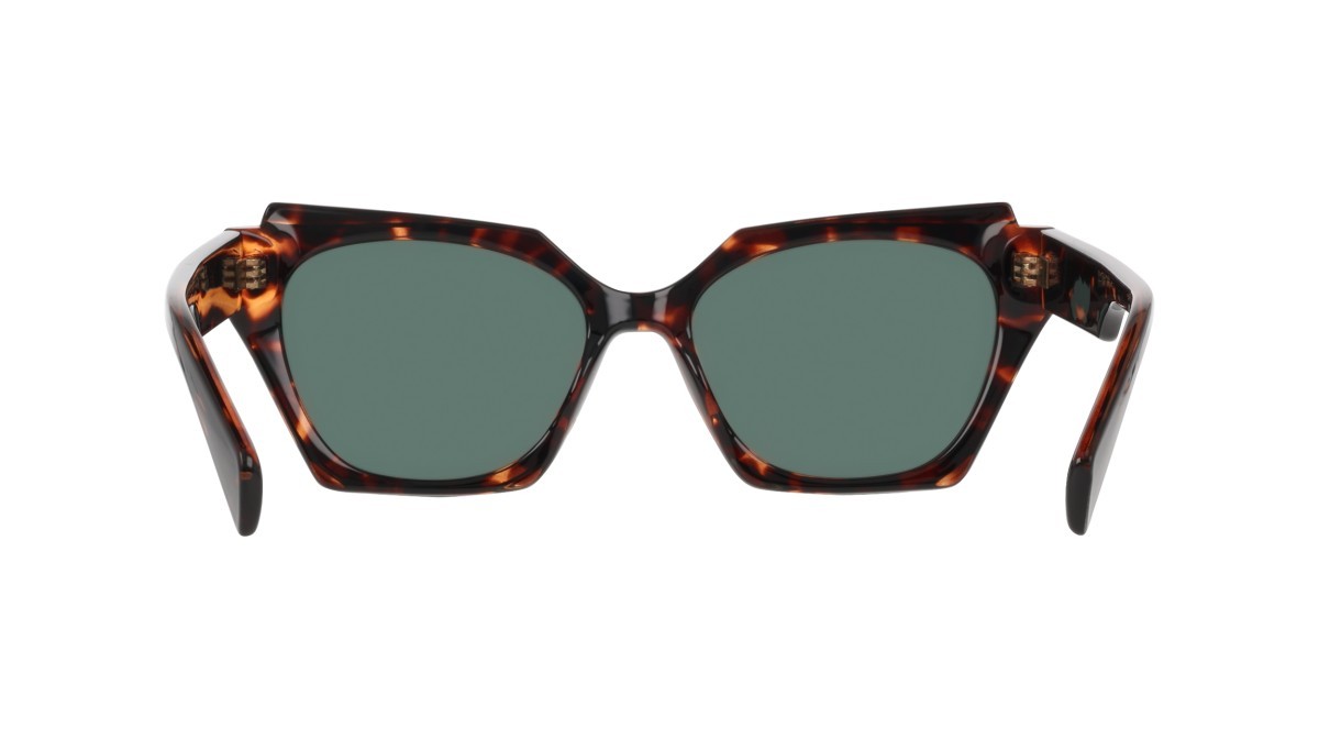 Sunglasses Liu Jo LJ809S (242) color dark tortoise shape rectangle lenses solid green