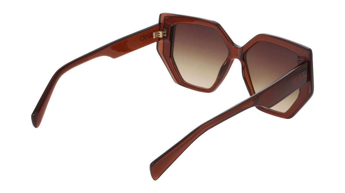 Occhiali da sole Liu Jo LJ810S (200) colore brown forma rettangolare lenti gradient brown