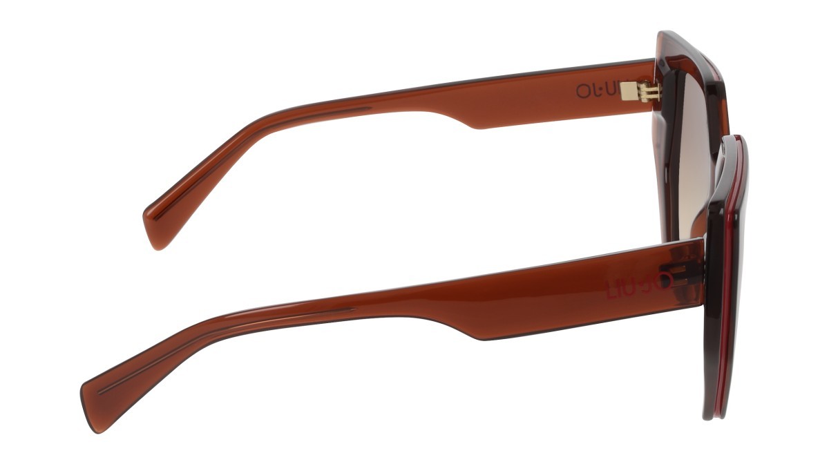 Occhiali da sole Liu Jo LJ810S (200) colore brown forma rettangolare lenti gradient brown