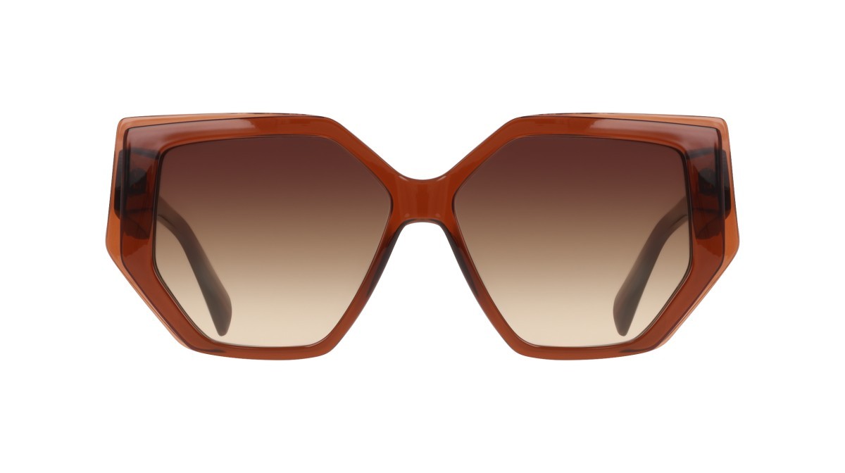 Occhiali da sole Liu Jo LJ810S (200) colore brown forma rettangolare lenti gradient brown
