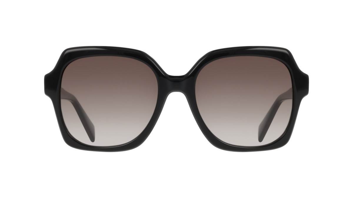 Occhiali da sole Liu Jo LJ811S (001) colore black forma quadrato lenti gradient grey