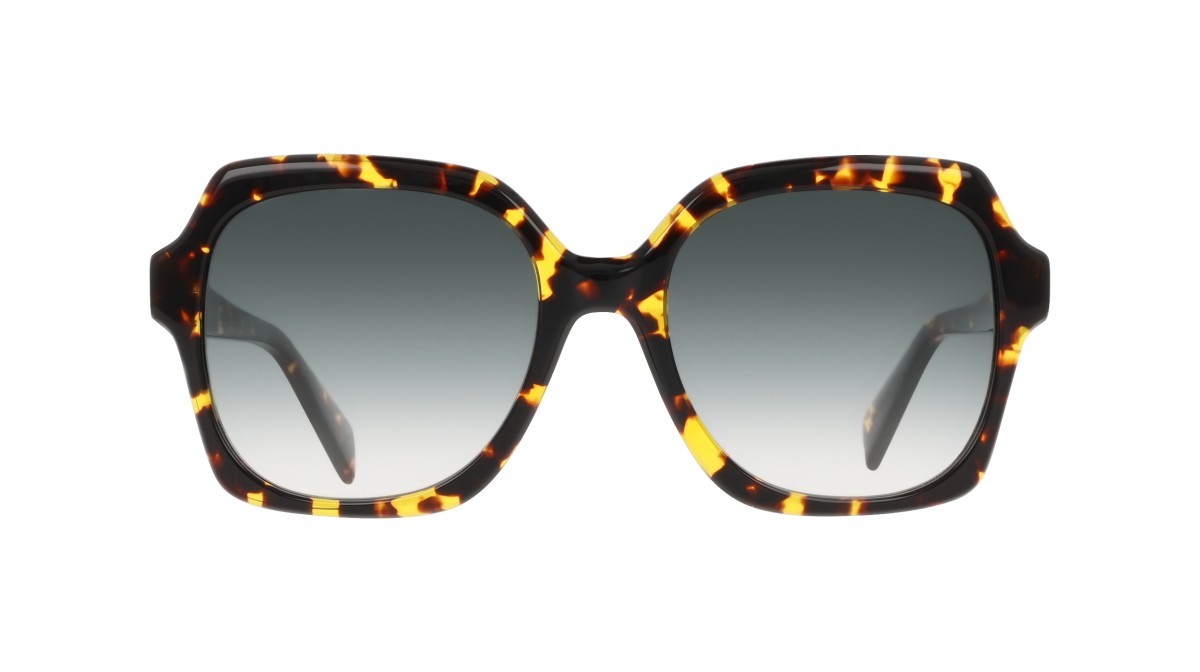 Occhiali da sole Liu Jo LJ811S (244) colore tokyo tortoise forma quadrato lenti gradient green