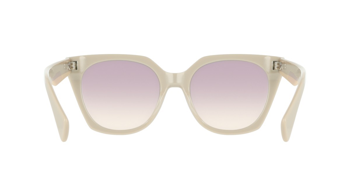 Occhiali da sole Liu Jo LJ813S (264) colore beige forma rettangolare lenti gradient grey sand