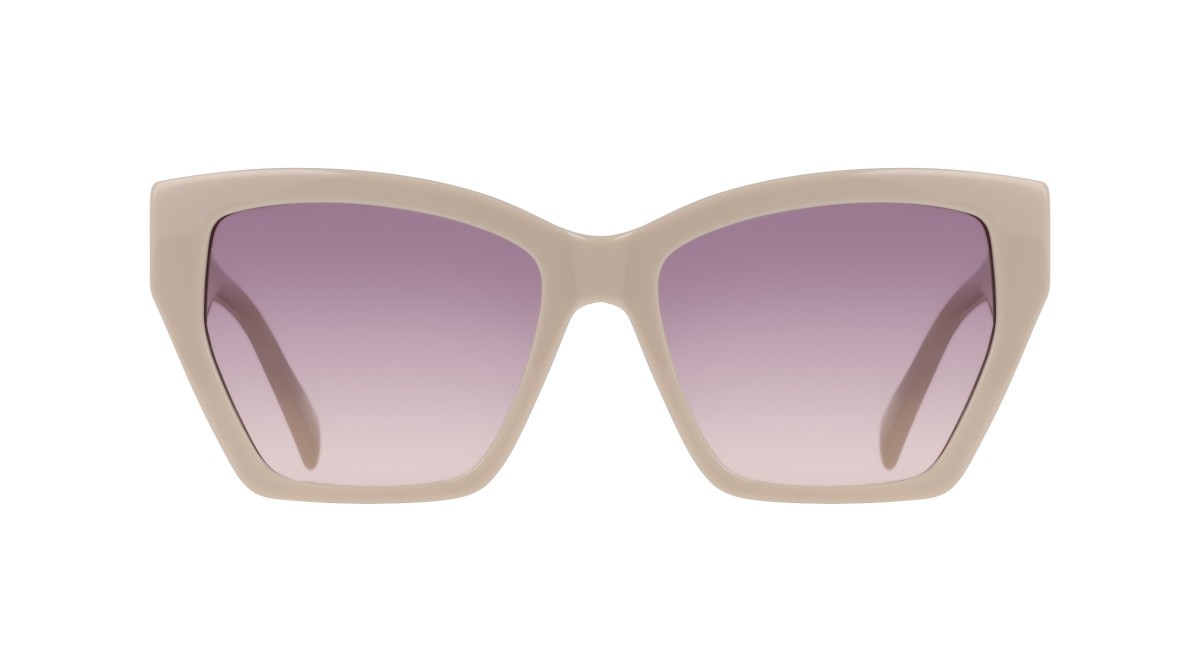 Occhiali da sole Liu Jo LJ815S (264) colore beige forma rettangolare lenti db gradient smoke/peach