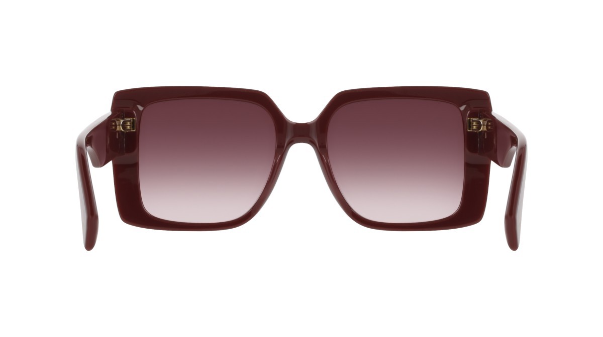 Occhiali da sole Liu Jo LJ816S (602) colore wine forma quadrato lenti gradient burgundy