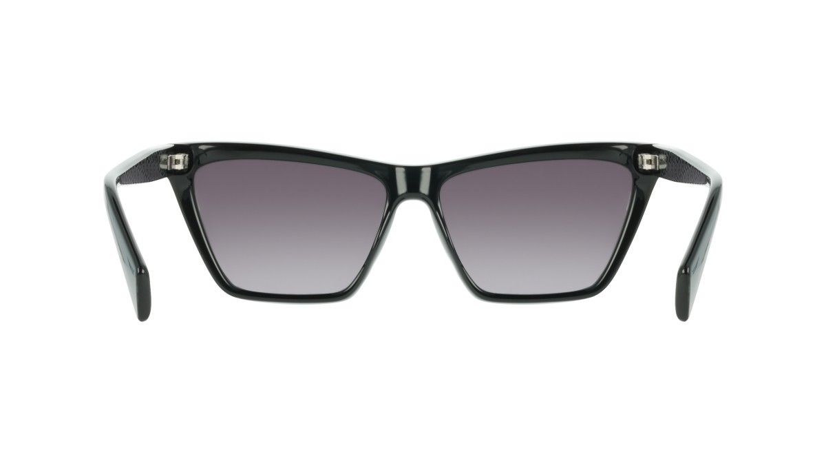 Occhiali da sole Liu Jo LJ817S (001) colore black forma cat eye lenti gradient grey