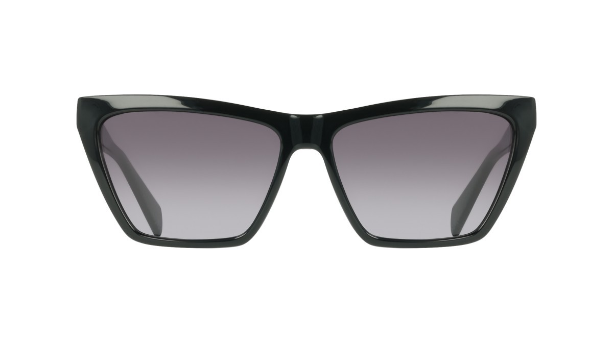 Occhiali da sole Liu Jo LJ817S (001) colore black forma cat eye lenti gradient grey