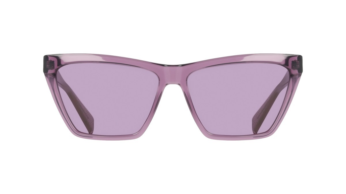 Occhiali da sole Liu Jo LJ817S (501) colore plum forma cat eye lenti solid violet