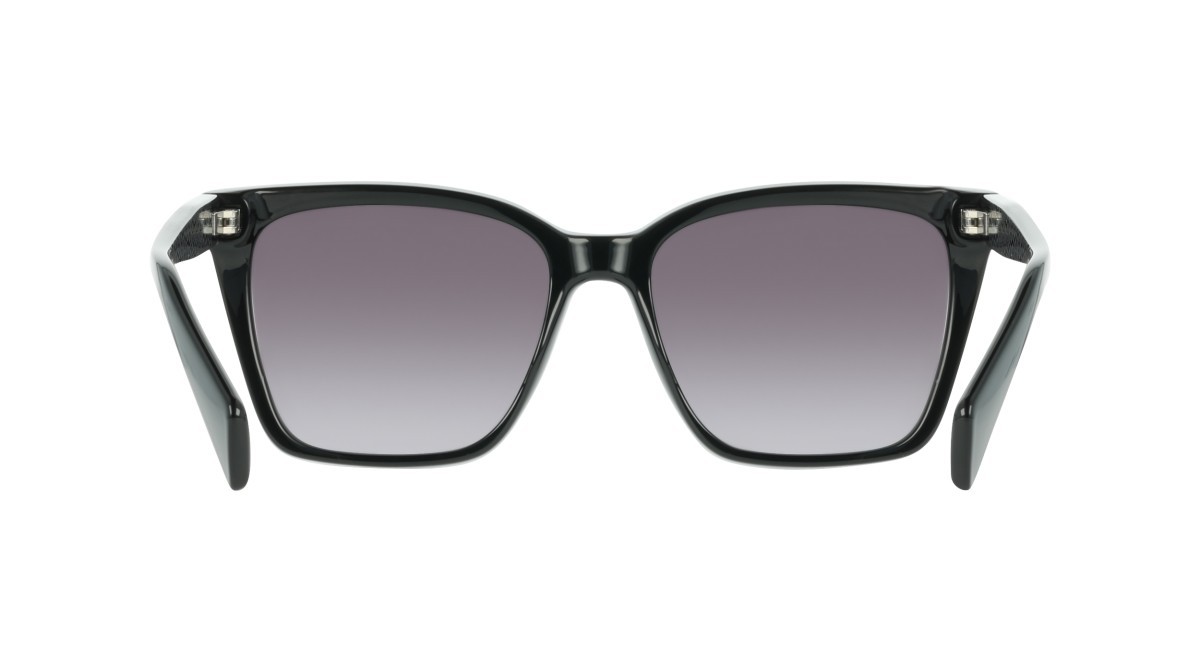 Occhiali da sole Liu Jo LJ818S (001) colore black forma rettangolare lenti gradient grey