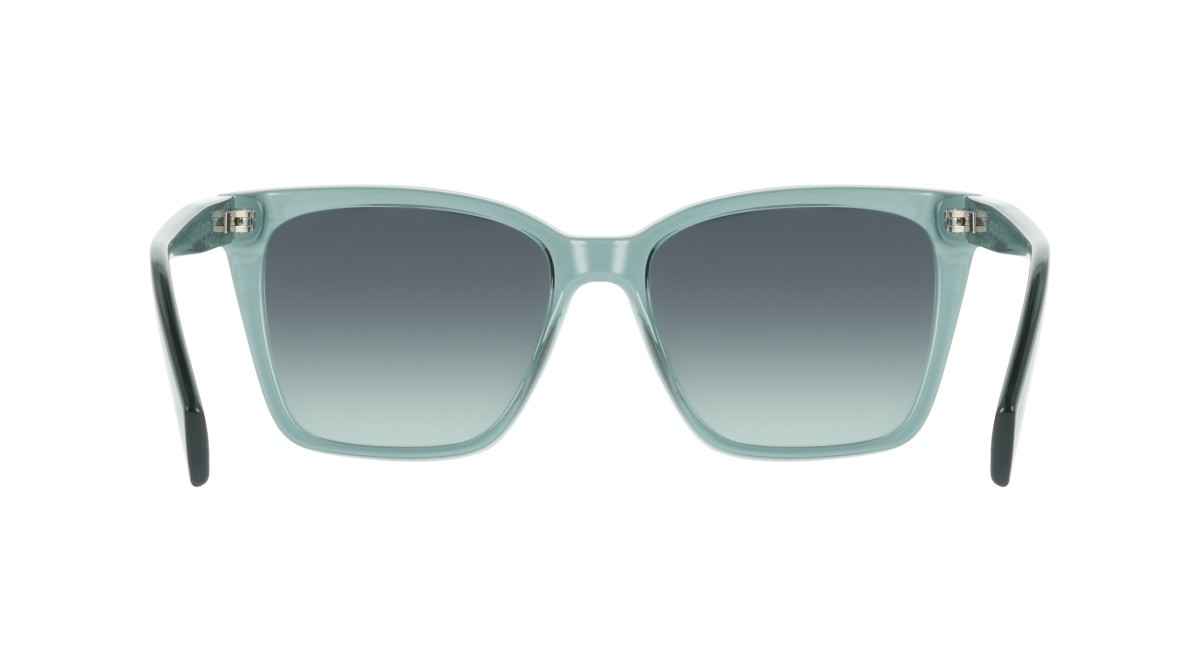 Occhiali da sole Liu Jo LJ818S (320) colore teal forma rettangolare lenti gradient green