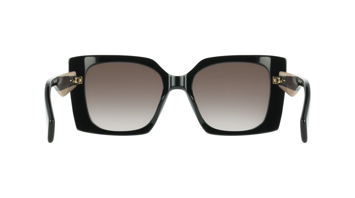 Occhiali da sole Liu Jo LJ819S (001) colore black forma quadrato lenti gradient grey