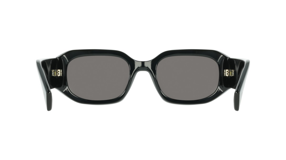 Occhiali da sole Liu Jo LJ820S (001) colore black forma rettangolare lenti solid grey