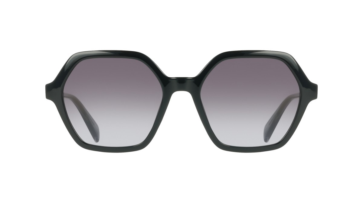 Occhiali da sole Liu Jo LJ823S (001) colore black forma rettangolare lenti gradient grey