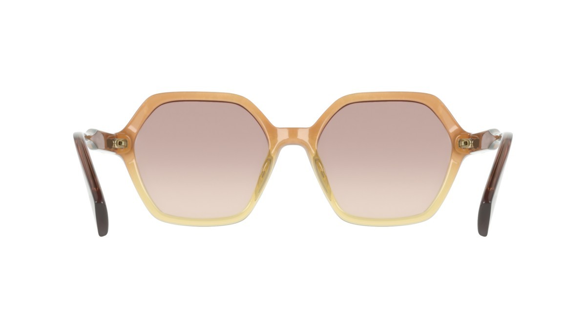 Occhiali da sole Liu Jo LJ823S (211) colore gradient brown\honey forma rettangolare lenti gradient brown rose