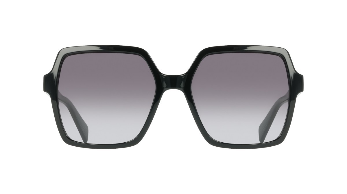 Occhiali da sole Liu Jo LJ824S (001) colore black forma quadrato lenti gradient grey