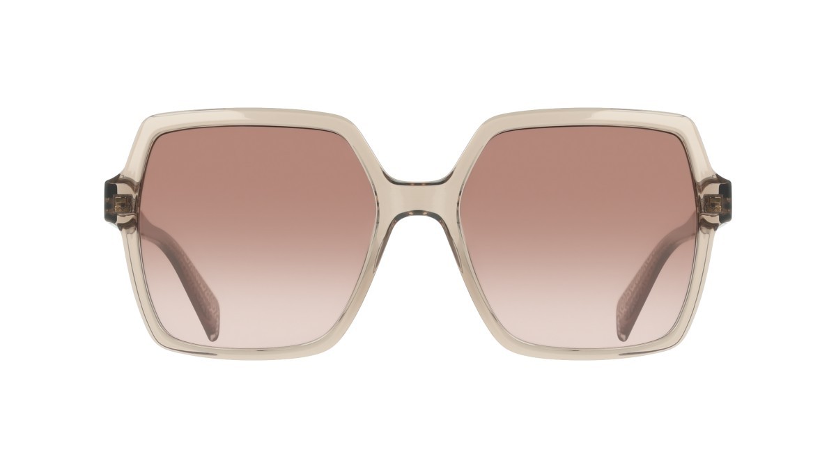 Occhiali da sole Liu Jo LJ824S (272) colore nude forma quadrato lenti gradient brown