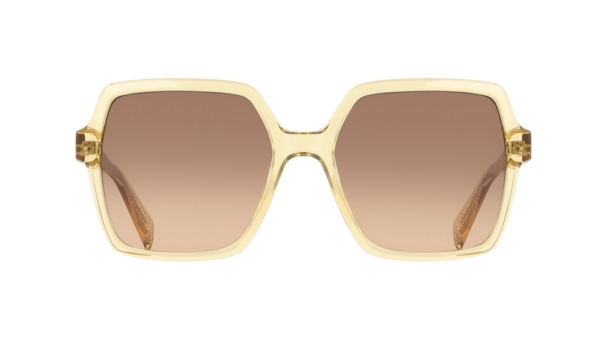 Occhiali da sole Liu Jo LJ824S (704) colore honey forma quadrato lenti gradient brown