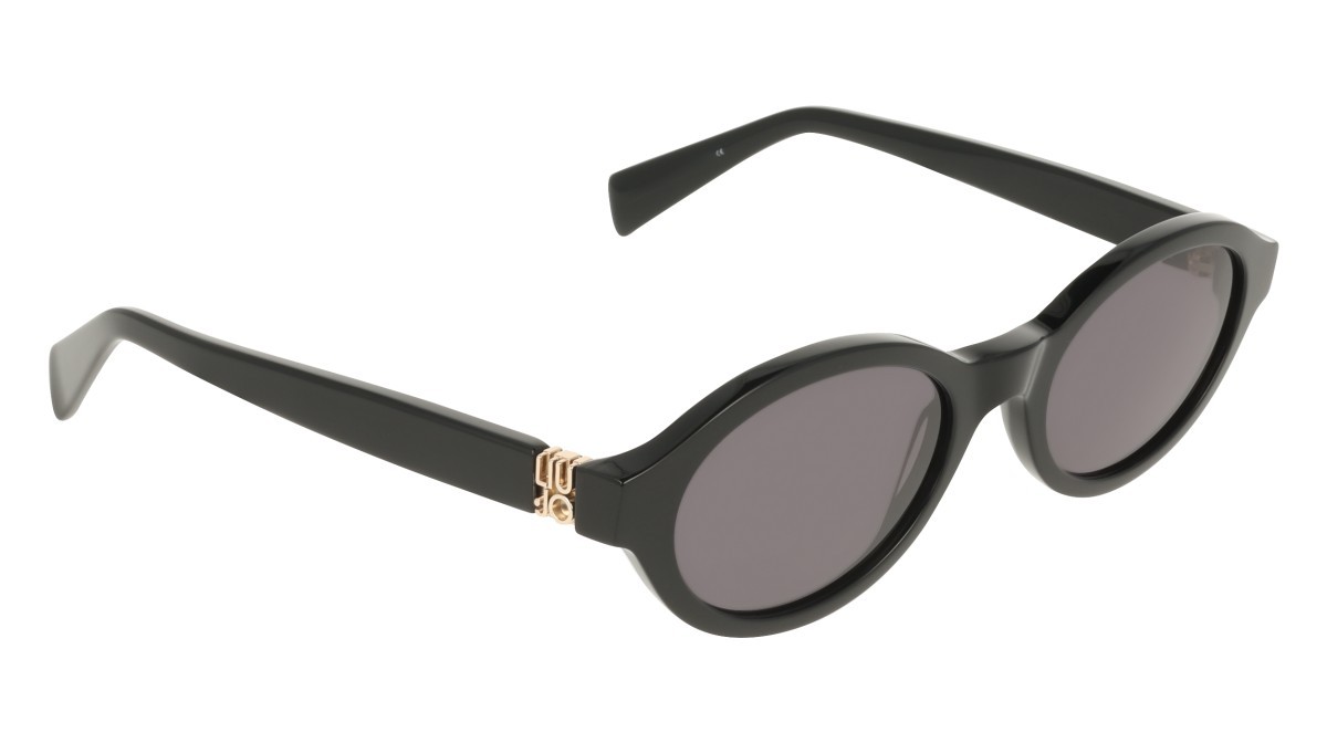 Occhiali da sole Liu Jo LJ827S (001) colore black forma ovale lenti solid smoke