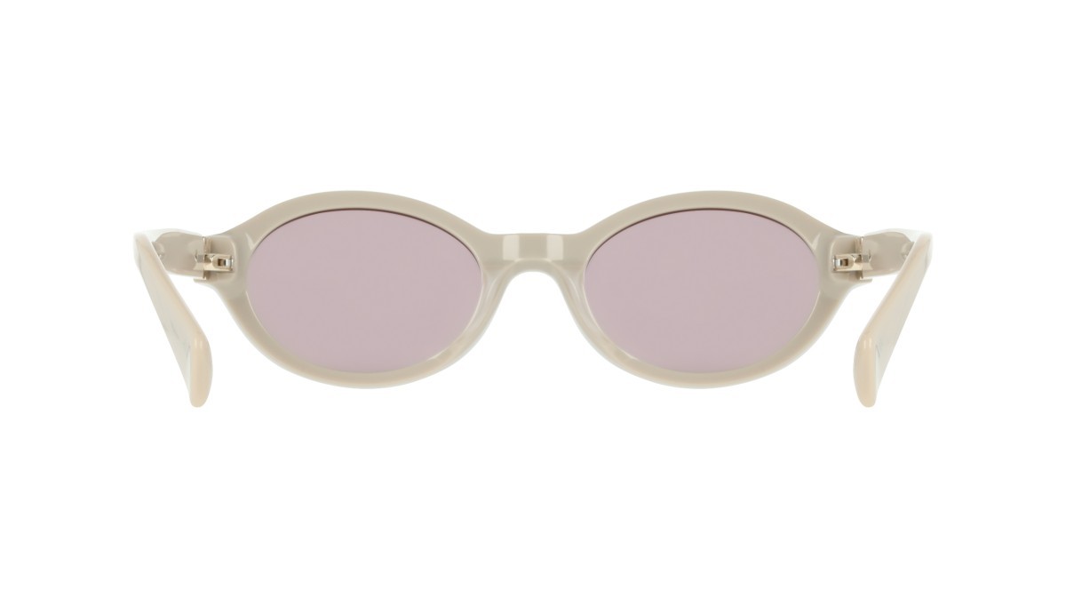 Occhiali da sole Liu Jo LJ827S (109) colore ivory forma ovale lenti solid grey