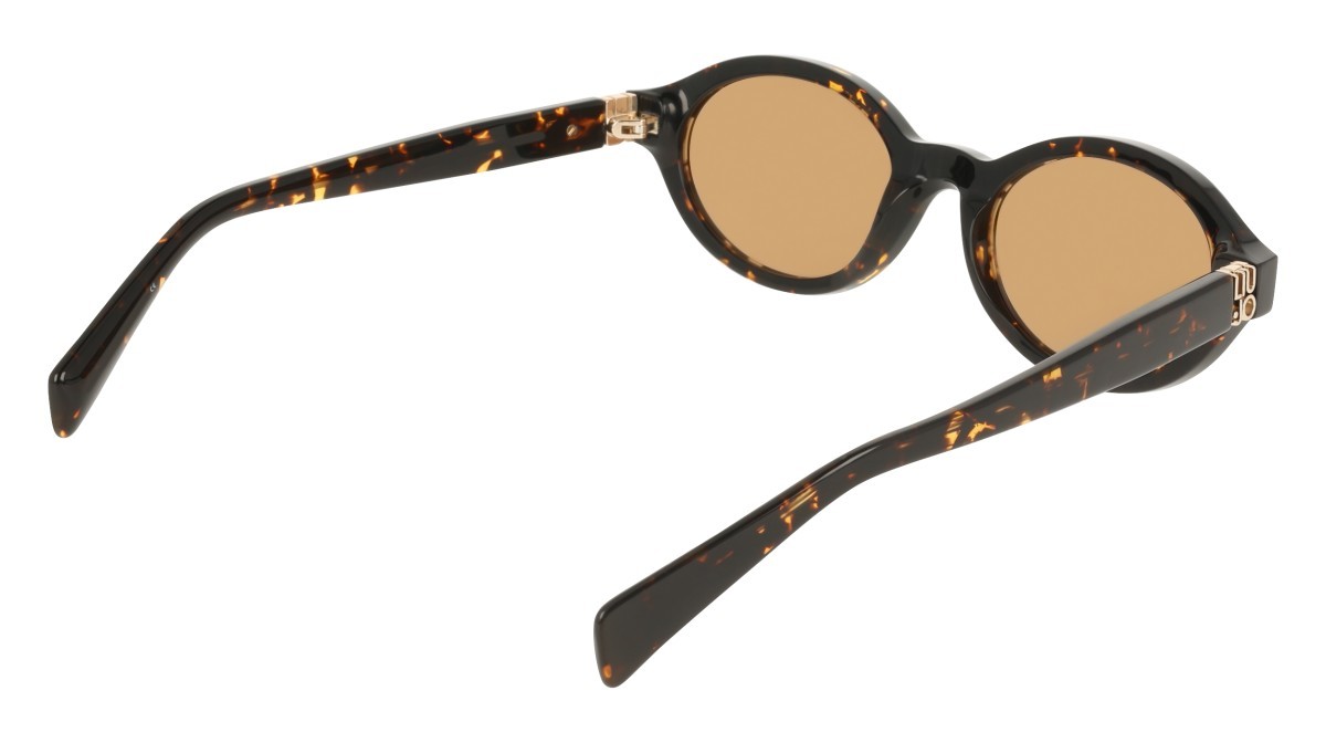 Sunglasses Liu Jo LJ827S (244) color tokyo tortoise shape oval lenses amber