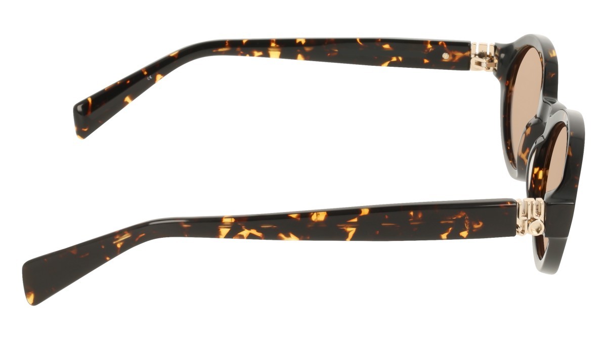 Sunglasses Liu Jo LJ827S (244) color tokyo tortoise shape oval lenses amber