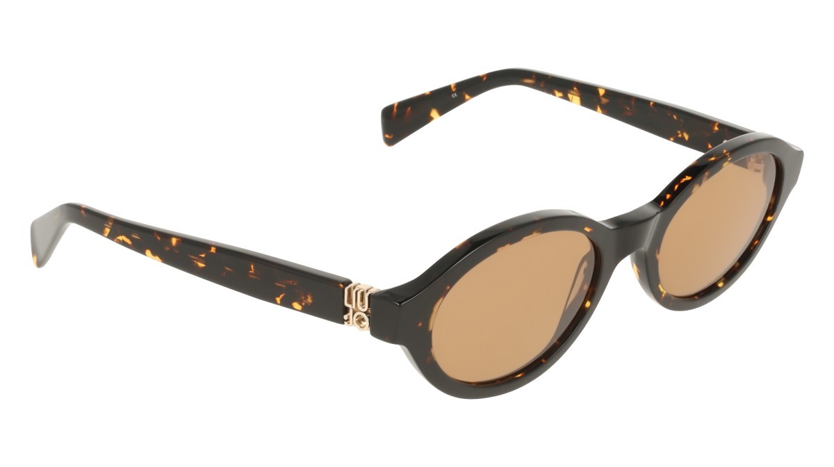 Sunglasses Liu Jo LJ827S (244) color tokyo tortoise shape oval lenses amber