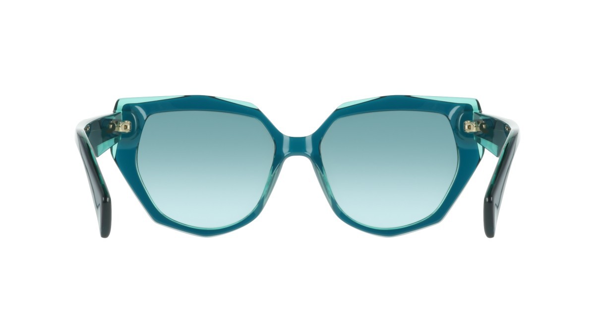 Occhiali da sole Liu Jo LJ828S (309) colore forest\green forma pantos lenti petrol shaded