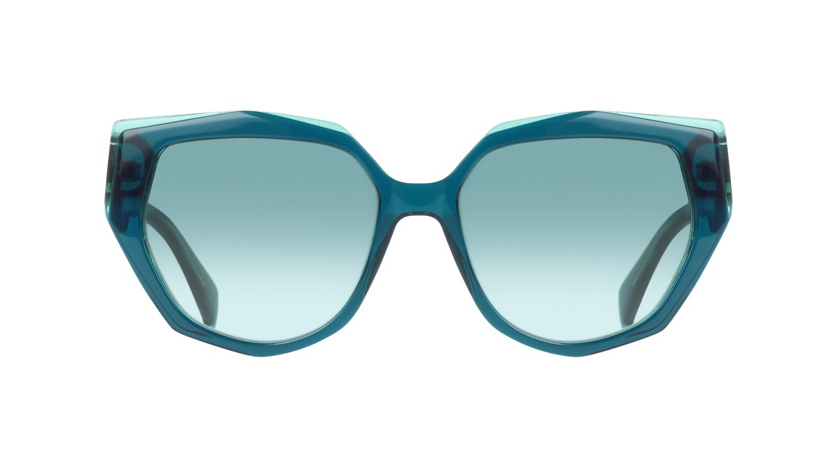 Occhiali da sole Liu Jo LJ828S (309) colore forest\green forma pantos lenti petrol shaded