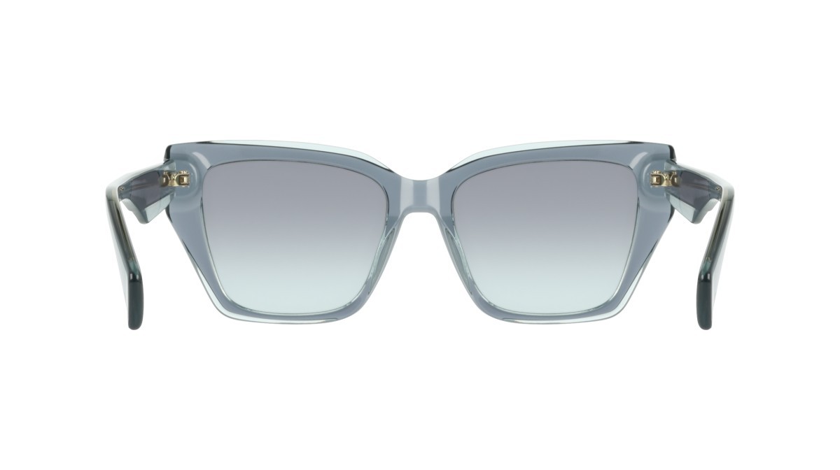 Occhiali da sole Liu Jo LJ829S (037) colore grey\aqua forma rettangolare lenti gradient green