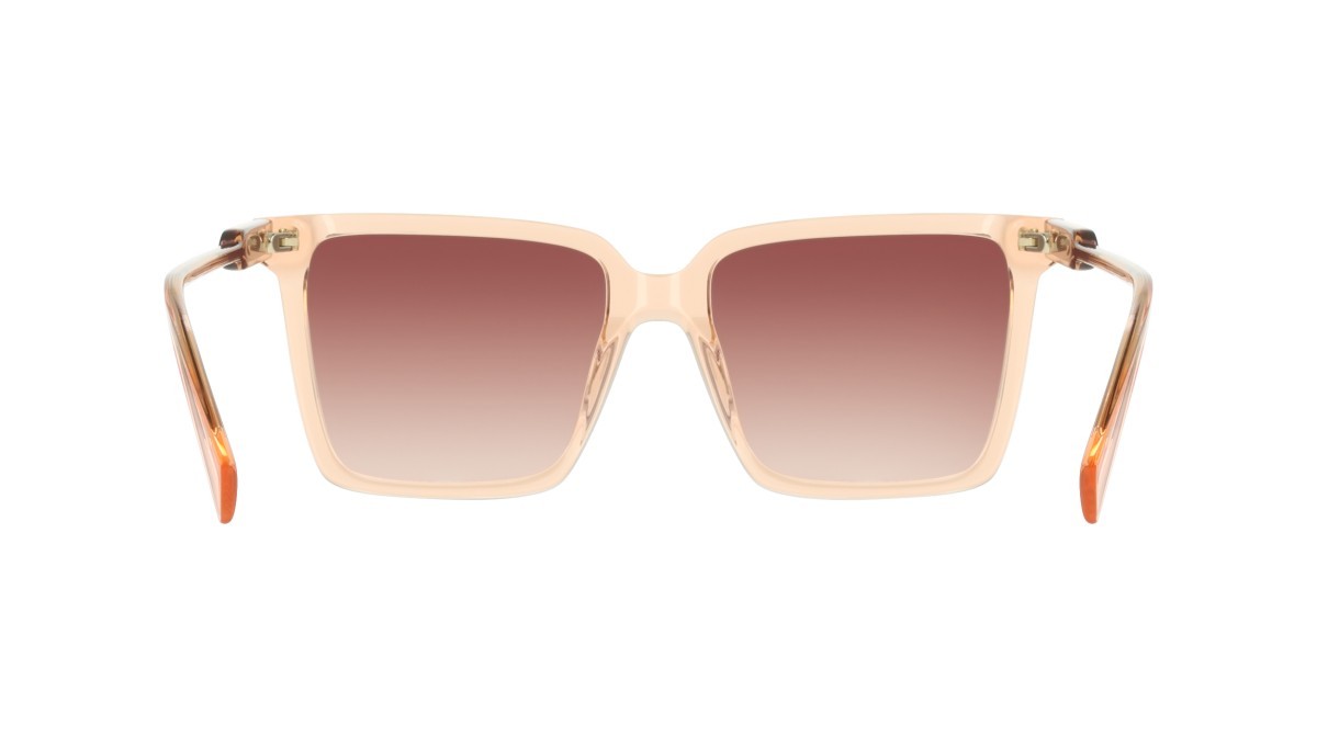 Occhiali da sole Liu Jo LJ831S (619) colore antique rose\rose forma rettangolare lenti gradient brown
