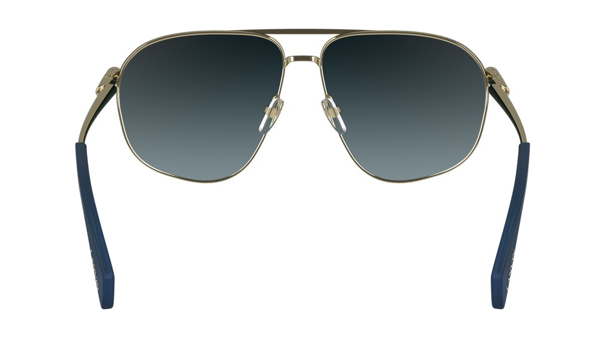 Sonnenbrillen Lanvin LNV134S (721) farbe gold/gradient blue form aviator gläser gradient blue