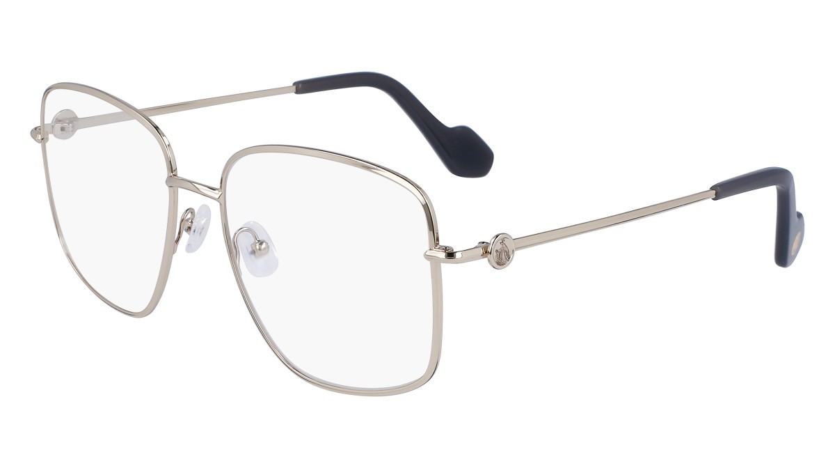 Brillen Lanvin LNV2122 (722) farbe medium gold form rechteckig 