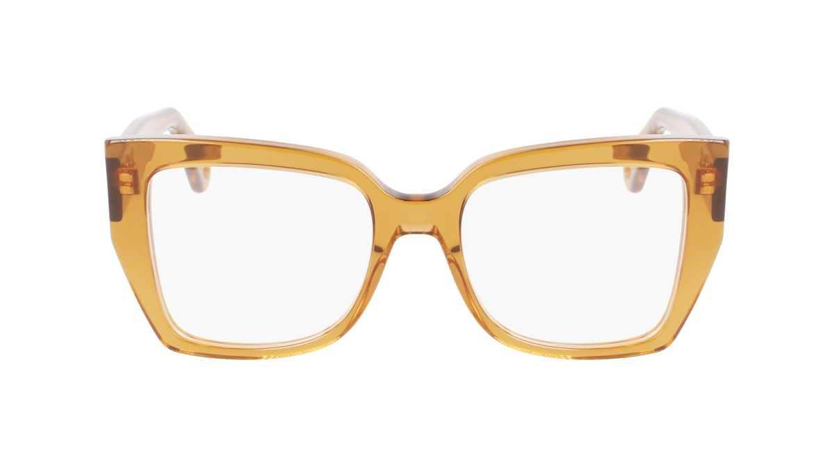 Brillen Lanvin LNV2628 (208) farbe caramel form quadratisch 