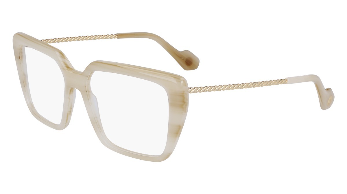 Brillen Lanvin LNV2633 (103) farbe ivory horn form rechteckig 