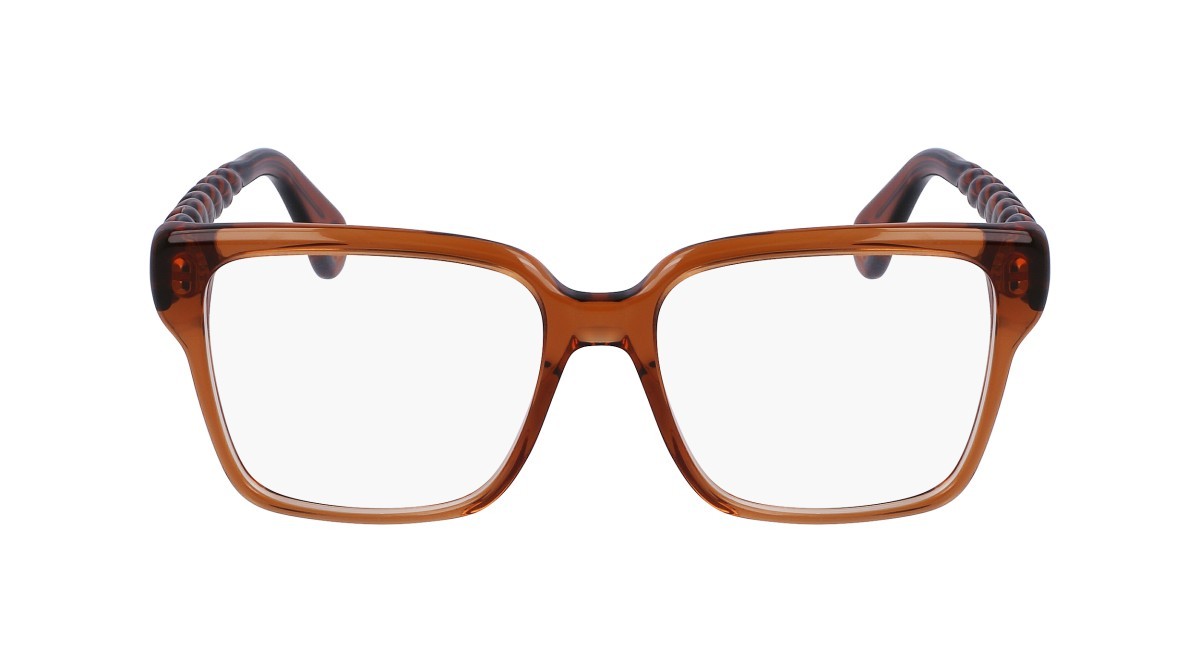 Brillen Lanvin LNV2634 (208) farbe caramel form rechteckig 