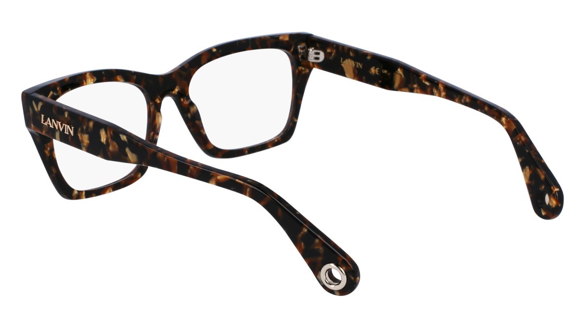 Brillen Lanvin LNV2644 (239) farbe textured brown gold form quadratisch 