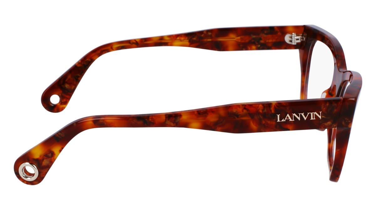 Brillen Lanvin LNV2644 (730) farbe amber tortoise form quadratisch 