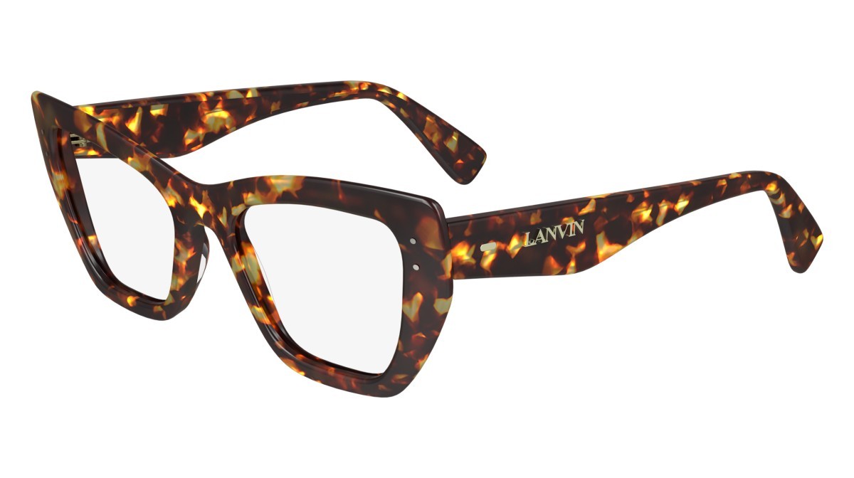 Brillen Lanvin LNV2656 (234) farbe dark tortoise form rechteckig 
