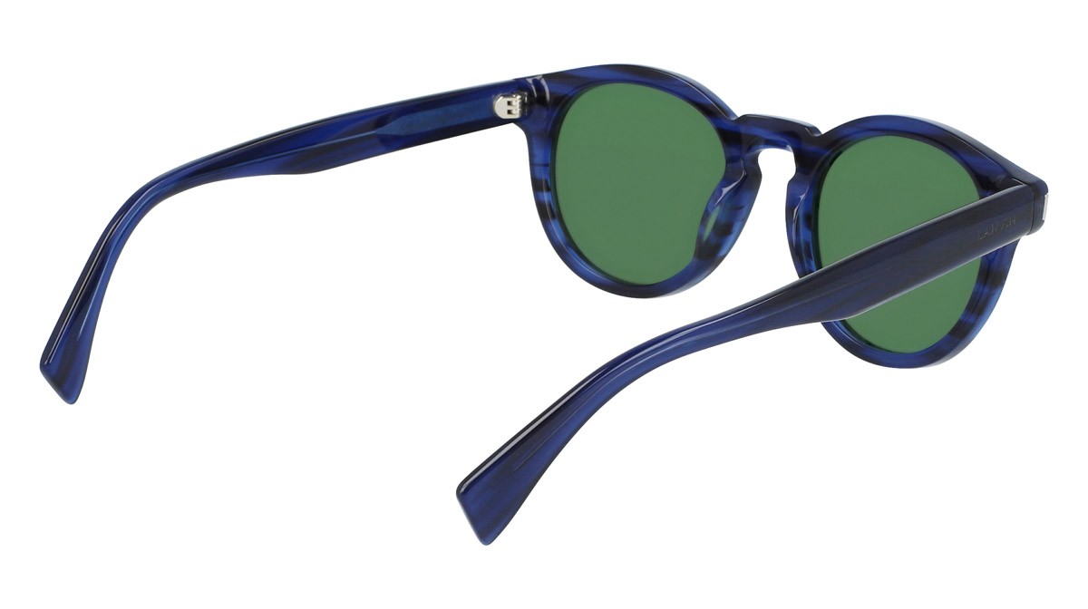 Sonnenbrillen Lanvin LNV610S (400) farbe striped blue form rund 