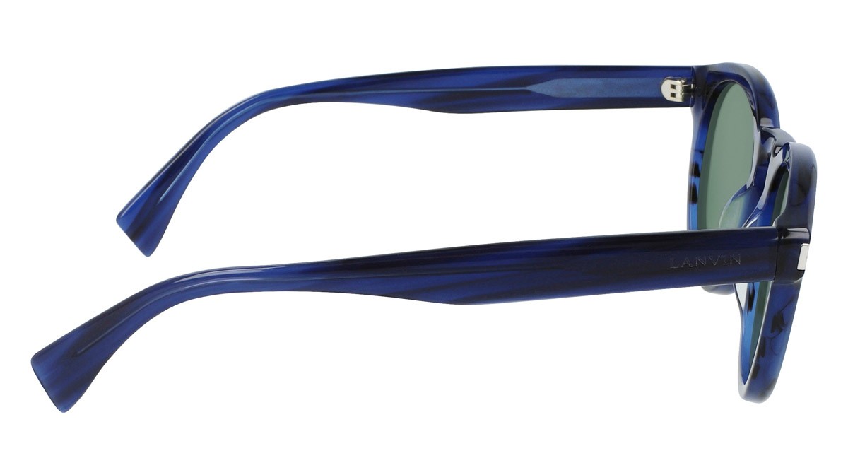 Sonnenbrillen Lanvin LNV610S (400) farbe striped blue form rund 