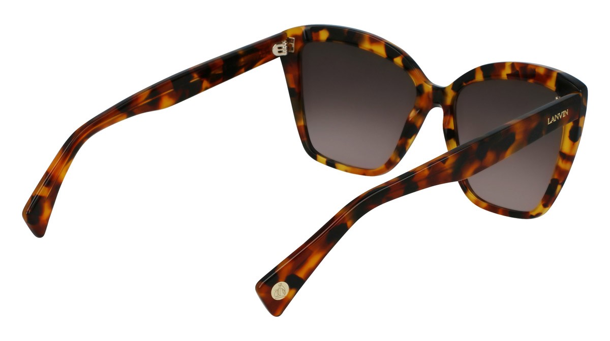 Sonnenbrillen Lanvin LNV617S (219) farbe tortoiseshell form rechteckig 