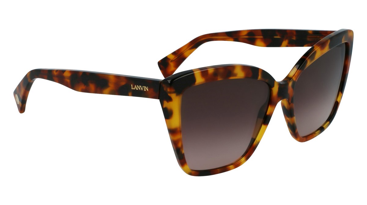 Sonnenbrillen Lanvin LNV617S (219) farbe tortoiseshell form rechteckig 