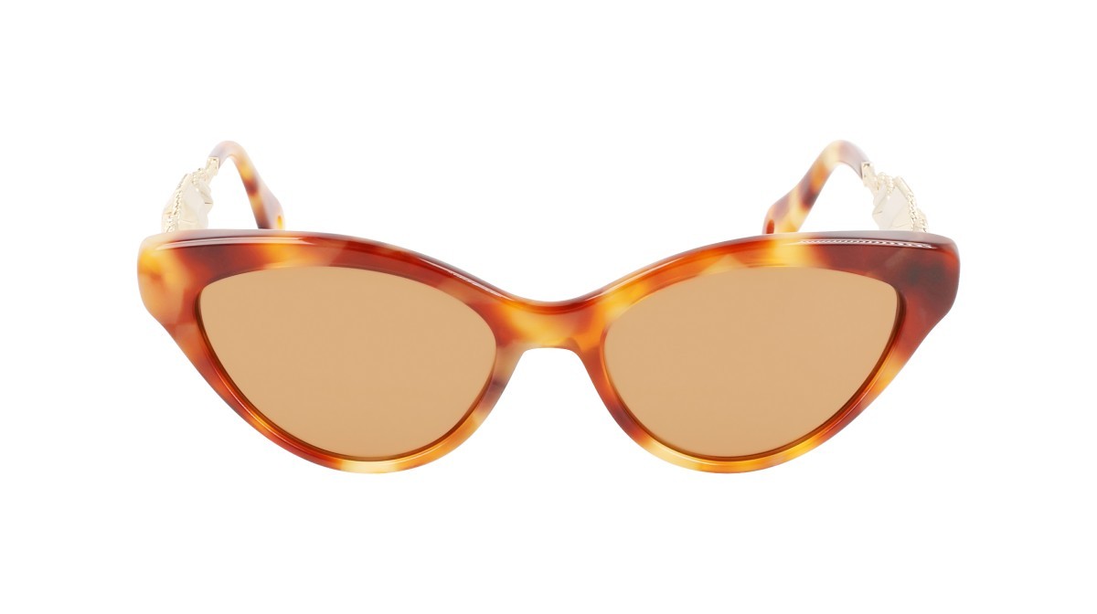 Sonnenbrillen Lanvin LNV631SR (217) farbe light havana form cat-eye 