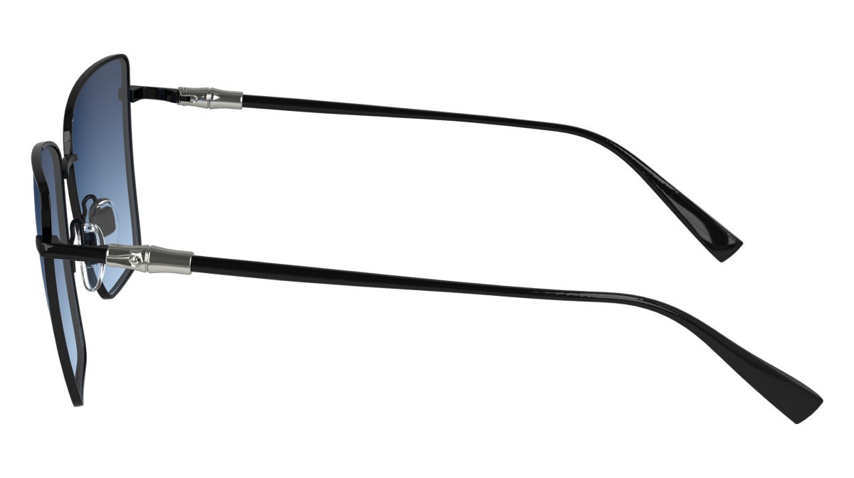 Sonnenbrillen Longchamp LO172S (001) farbe black form quadratisch gläser gradient blue